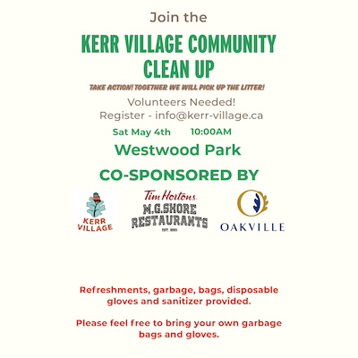 Kerr Village Community Clean Up